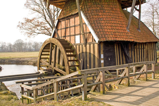 Hüvener Mühle Im Emsland