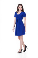 Young Woman In Fashionable Clothing