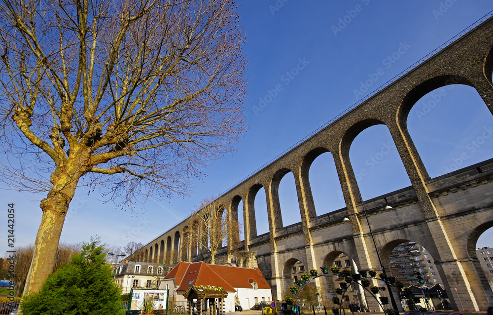 Wall mural Aqueduc d' Arcueil,  Ile de France