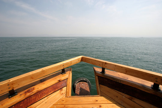 Boat On The Sea Of Galilee