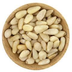 bowl of pine nuts
