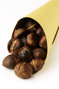 Caldarroste nel cartoccio