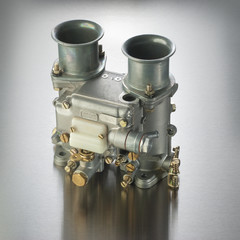 Italian carburetor used in high performance sports cars
