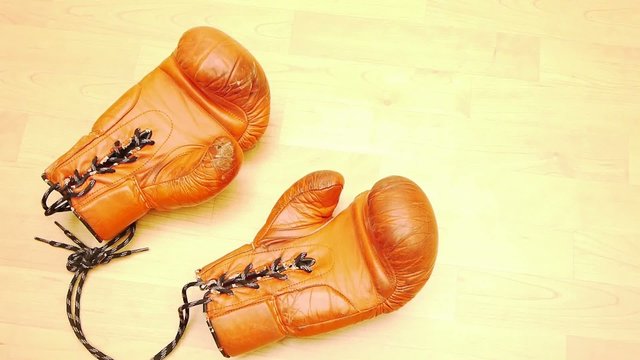 Boxhandschuhe &ndash; ein Paar rot