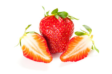raw fresh strawberry