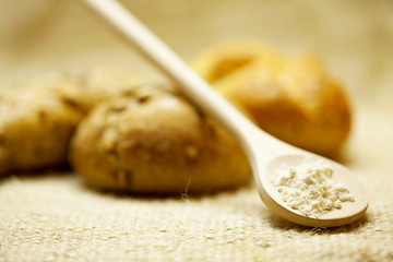 bread and flour