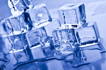 Obraz premium Blue background