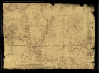 Grunge border and background