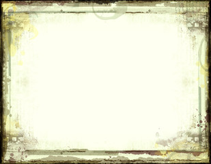 Grunge vintage style border for your images