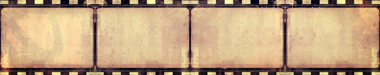 Grunge film frame with space for your images