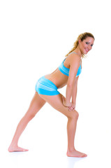 Obraz premium Fitness yoga exercise