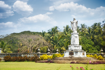 Fototapeta na wymiar Pomnik religijnych w Goa