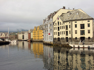 Fototapeta na wymiar Alesund, Norway
