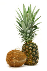 Ananas e cocco