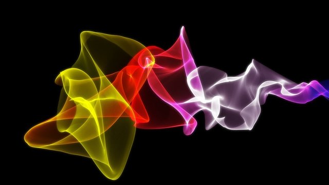 Colored smoky light