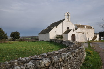 Apulien; Kirche und Masseria Madonna di Barseno