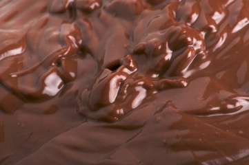 Chocolate closeup