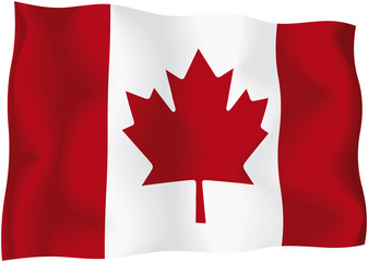 Canada - Canadian flag - Vector