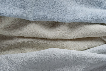 Fototapeta na wymiar A Stack Of Bath Towels