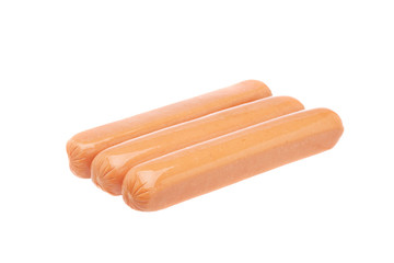 Three sausages