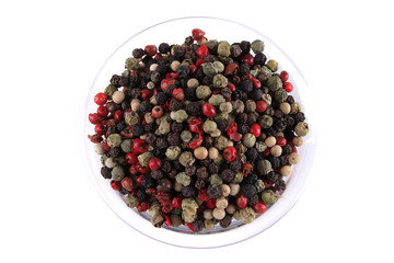 dry hot colored pepper