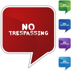 No Trespassing