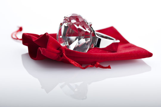 billige imitation eines diamantrings