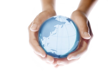 World in hands
