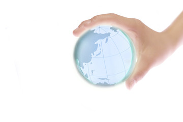 World in hands