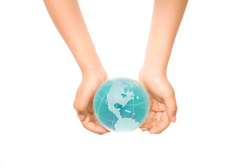 World in hands