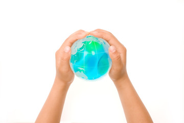 World in hands