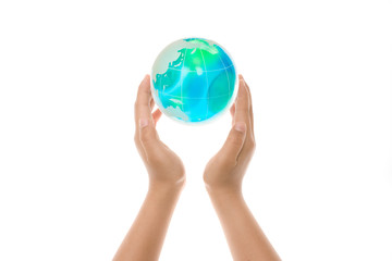 World in hands