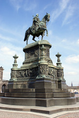 Obraz premium Reiterstatue