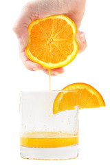 Fresh squeezed orange juice