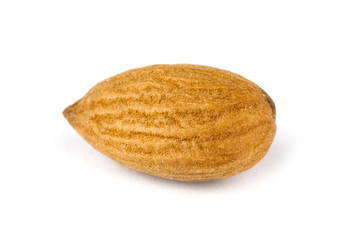 Almond isolated on white