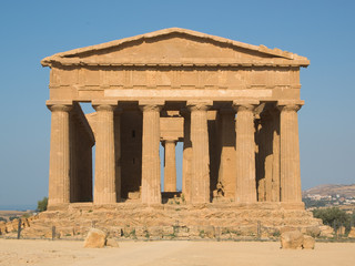 Doric temple in Agrigento