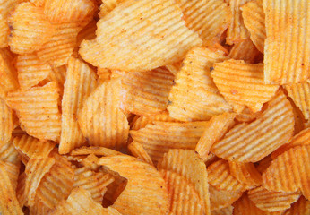 potato chips background
