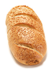 White bread with sesame
