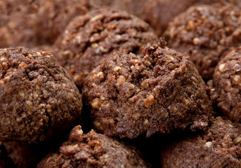 Sweet cookie background