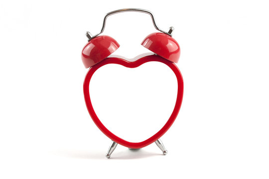 heart alarm clock