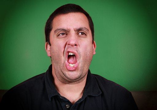 Yawning man