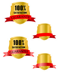 100% satisfaction guarantee badge