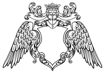 Obraz premium Winged Emblem