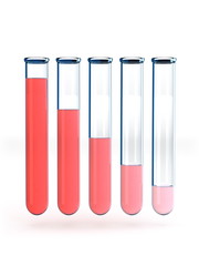 Test tubes graph