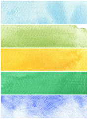 Naklejka premium great watercolor background