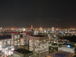 東京　新宿の夜景