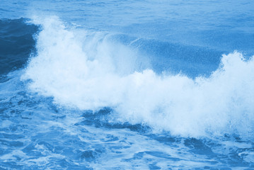 Naklejka premium Big wave