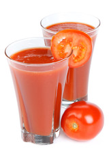 Fresh tomato juice
