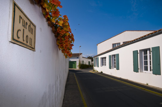 Ruelle lE BOIS PLAGE EN RE - Ile de R&eacute; - France