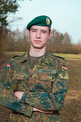 junge Soldat